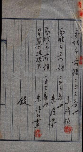 祭祀公業朱大經－買收登記關係書類
（買收關係－卅八之十九）藏品圖，第7張