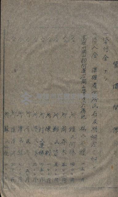 大岡山寺院移轉關係藏品圖，第217張