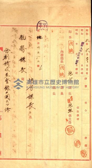 陸軍用地藏品圖，第218張