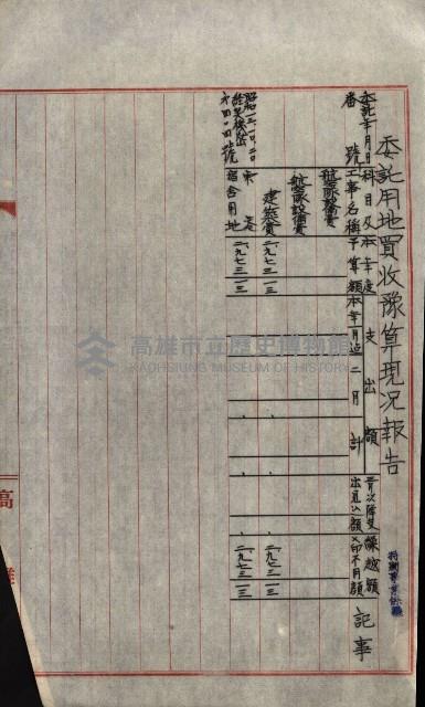 海軍豫算關係藏品圖，第419張