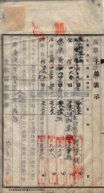 林德宮、五塊厝登記濟證綴
（林德官、五塊厝關係－九之三）藏品圖，第117張