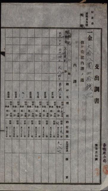 諸稅關係書綴藏品圖，第117張