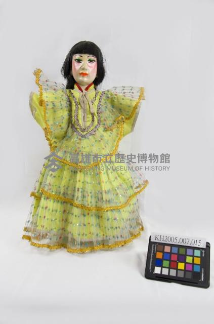 布袋戲偶-旦木偶藏品圖，第1張
