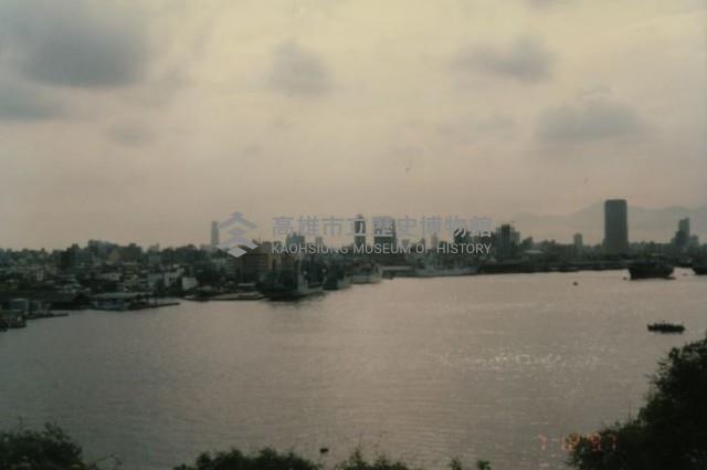 旗後山遠眺高雄港藏品圖，第1張