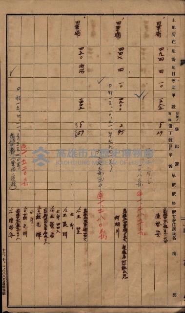 買收書類－結核療養所買收調書
（買收關係－卅八之十一）藏品圖，第17張