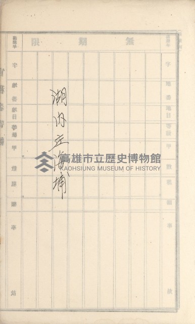 湖內庄官租名寄帳（六冊之內第八號）藏品圖，第17張