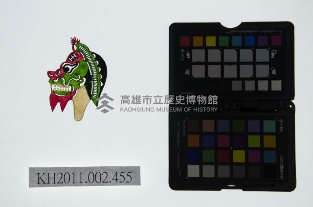 皮影戲偶頭-雜藏品圖，第1張