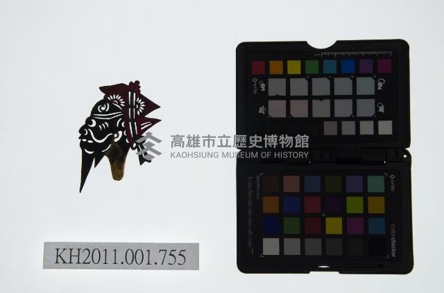 皮影戲偶頭-雜藏品圖，第1張