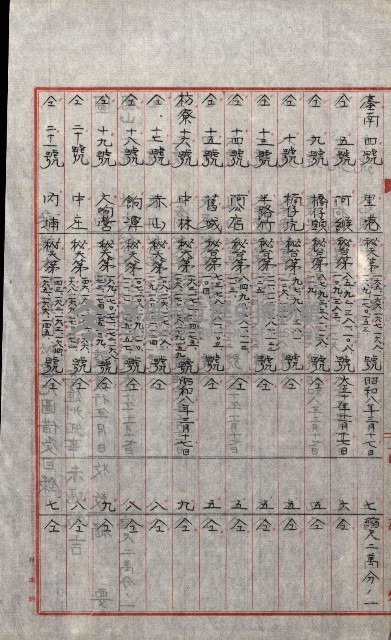 祕密地圖ニ關スル書類（高雄州）藏品圖，第764張