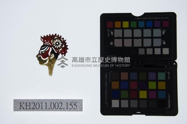 皮影戲偶頭-淨藏品圖，第1張