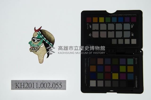 皮影戲偶頭-雜藏品圖，第1張