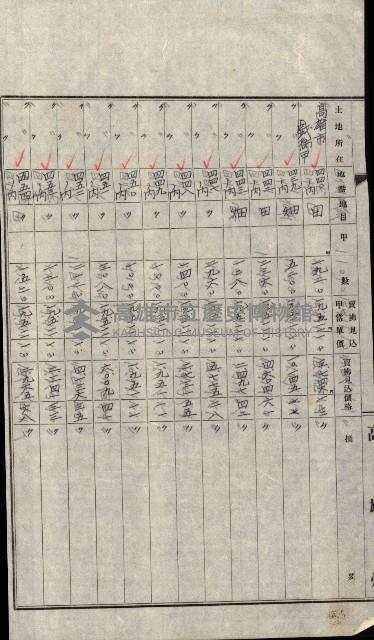 州有地賣拂書類－特別會計、一般會計所屬
（重工業用地十二之三）藏品圖，第247張