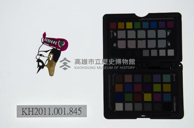 皮影戲偶頭-生藏品圖，第1張