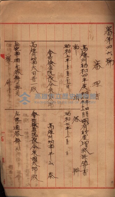會計檢察關係藏品圖，第446張
