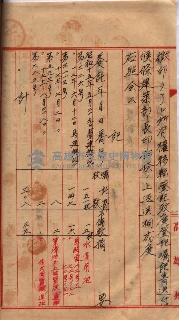 馬臨營第七二號用地買收
（1）、（22）、（31）藏品圖，第147張