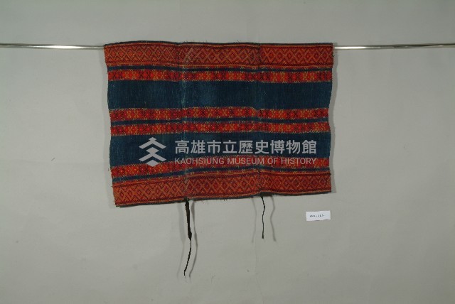 排灣族女子喪裝用浮織方布-1藏品圖，第1張