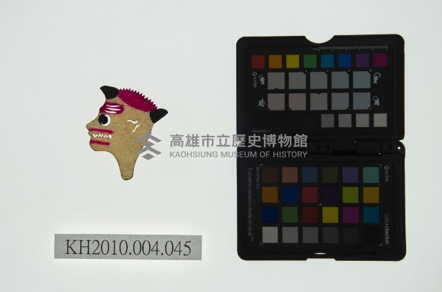 皮影戲偶頭 雜藏品圖，第1張