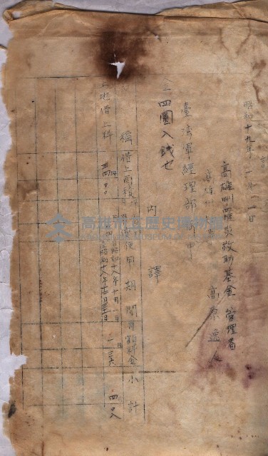高雄市苓雅寮、過田子陸軍用地貸付藏品圖，第48張