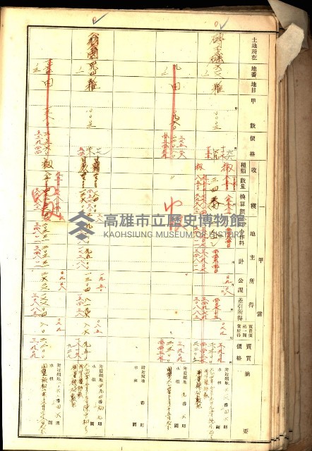 鳳山郡（官有地價格一筆限調書）藏品圖，第47張