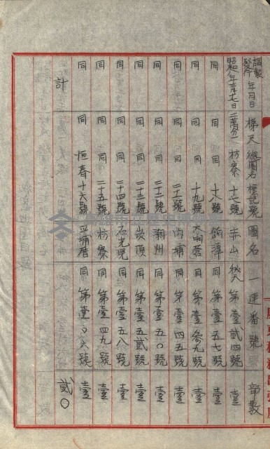 祕密地圖ニ關スル書類（高雄州）藏品圖，第704張