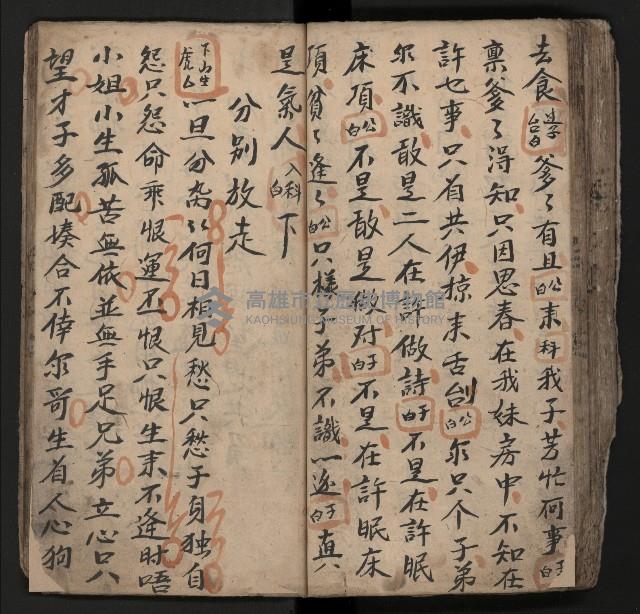 皮影戲劇本《飛鵝洞白荔枝》藏品圖，第97張