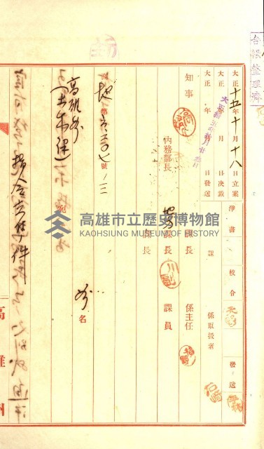 壽山公園貸下書類（指令第二一八號許可）藏品圖，第98張