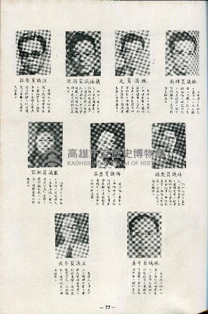 《台灣省首屆議壇暨基層政治概錄》藏品圖，第186張