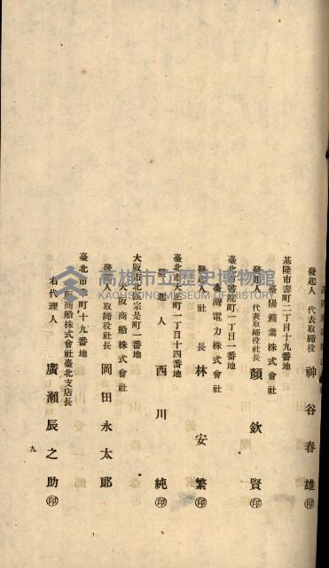 國有財產準貸付許可綴－高雄州高雄市
（昭和十七年度）藏品圖，第187張