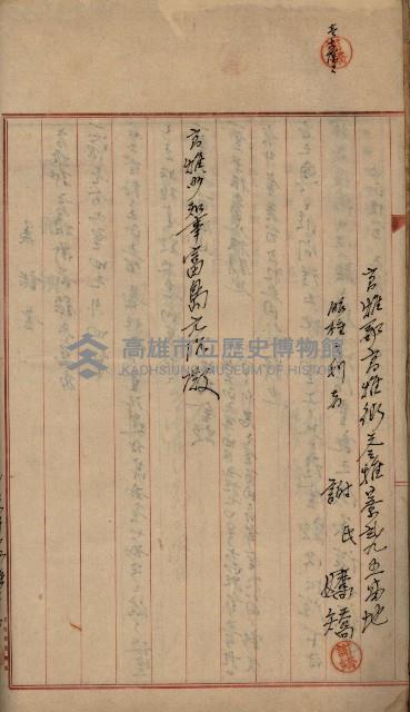 州財產－罹災救助基金所屬地ニ関スル登記原議書
（罹災救助－二十之五）藏品圖，第88張