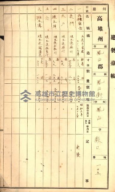 州有建物保管關係綴藏品圖，第87張