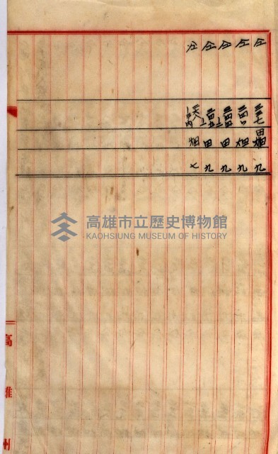 阿公店溪改修工事受益地並等綴藏品圖，第87張