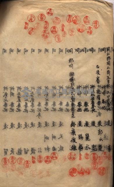 海軍土地借上契約書
（施設部長印捺印済）藏品圖，第387張
