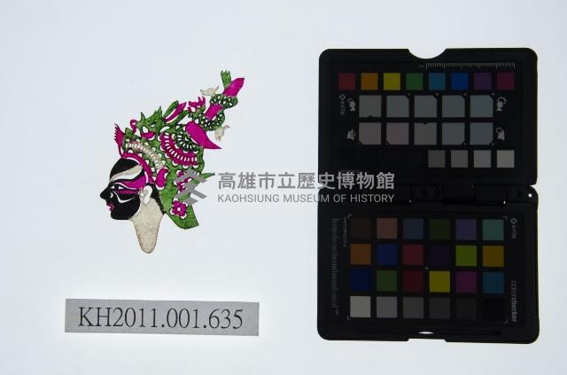 皮影戲偶頭-淨藏品圖，第1張