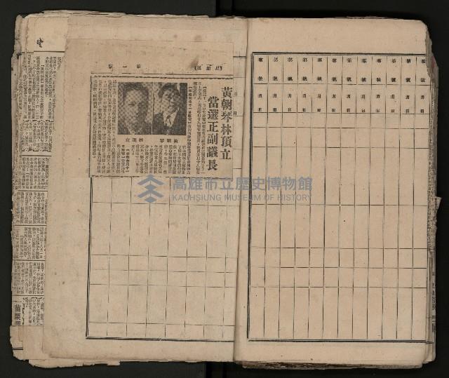 第一、二屆高雄市長競選剪報集藏品圖，第36張