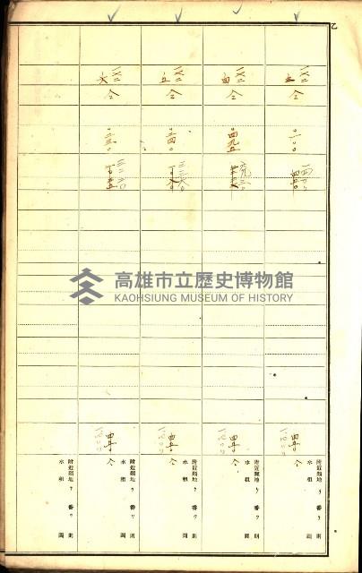 鳳山郡（官有地價格一筆限調書）藏品圖，第37張