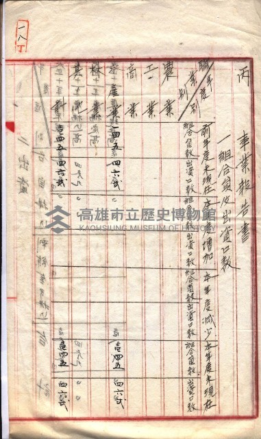 產業組合登記囑託書類綴入帳 
（申產第拾四號）藏品圖，第37張