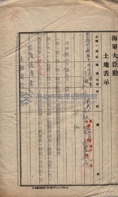 海軍關係賣拂綴藏品圖，第277張