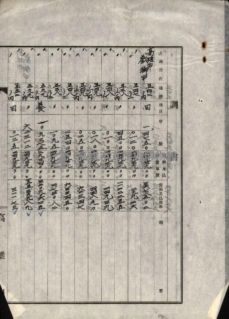 州有地賣拂書類－特別會計、一般會計所屬
（重工業用地十二之三）藏品圖，第277張