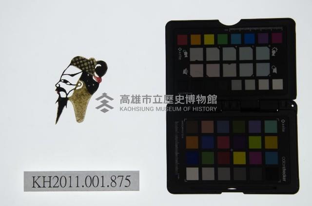 皮影戲偶頭-末藏品圖，第1張