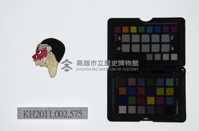 皮影戲偶頭-雜藏品圖，第1張