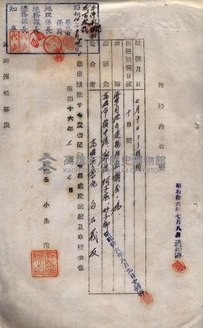 雜件綴（海軍關係）藏品圖，第178張