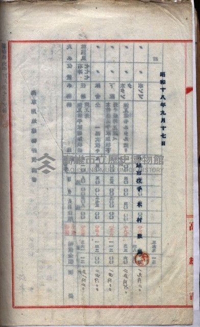 高臨營第五號A1號用地買收
（左營、右冲）藏品圖，第77張