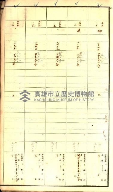 鳳山郡（官有地價格一筆限調書）藏品圖，第77張