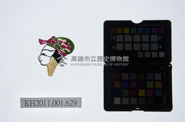 皮影戲偶頭-生藏品圖，第1張