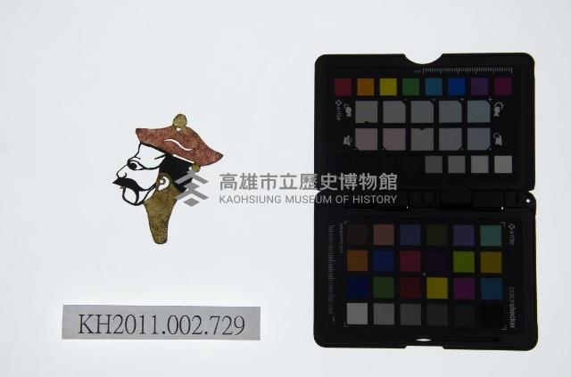 皮影戲偶頭-雜藏品圖，第1張