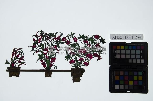 皮影戲道具偶-花台藏品圖，第1張