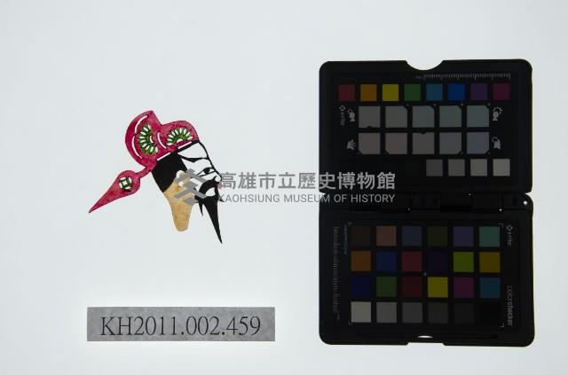 皮影戲偶頭-末藏品圖，第1張