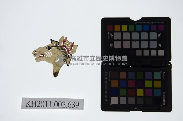 皮影戲偶頭-雜藏品圖，第1張