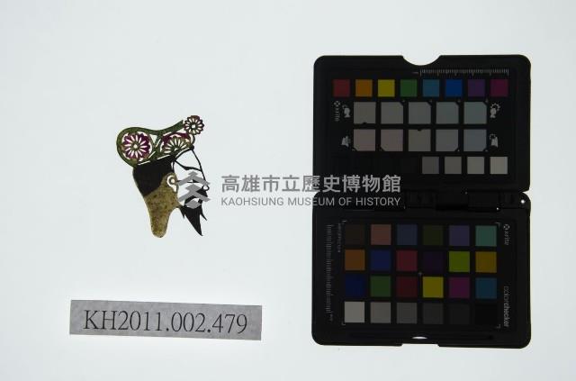 皮影戲偶頭-末藏品圖，第1張