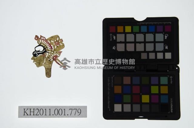 皮影戲偶頭-淨藏品圖，第1張